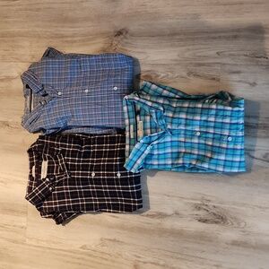 Hawker Rye Men's Long Sleeve Button Down Shirt Bundle